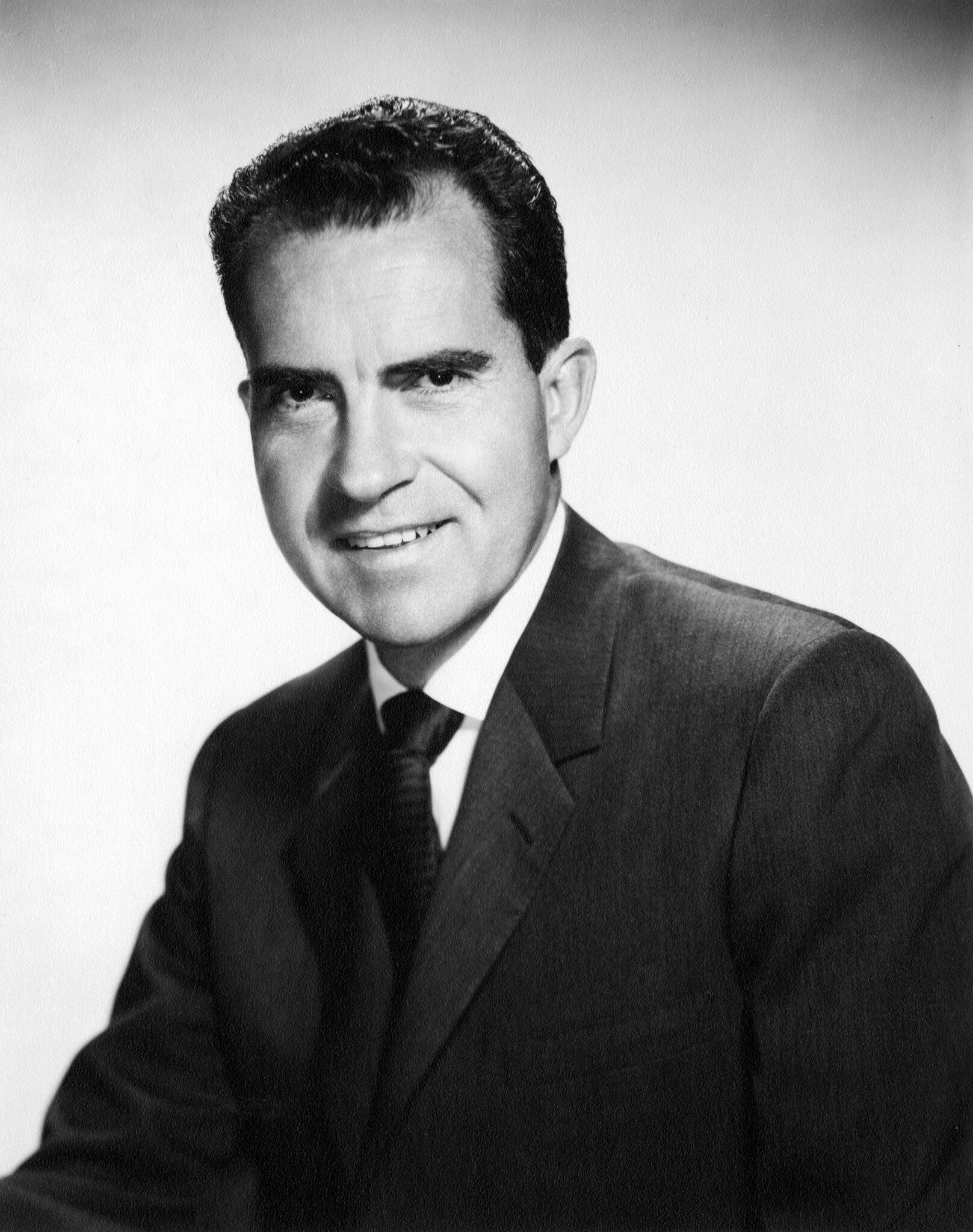 Richard Nixon's official vice presidential portrait